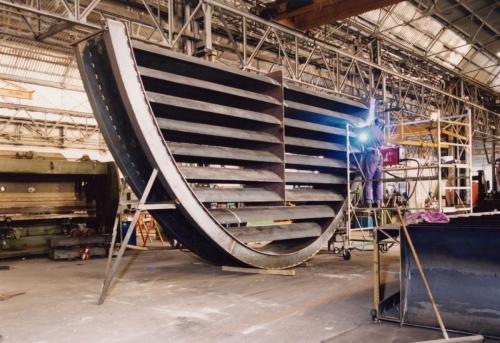 Wind tunnel for Formula 1 racing cars