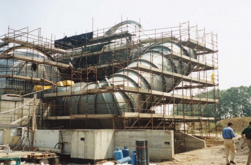 Wind tunnel for Formula 1 racing cars